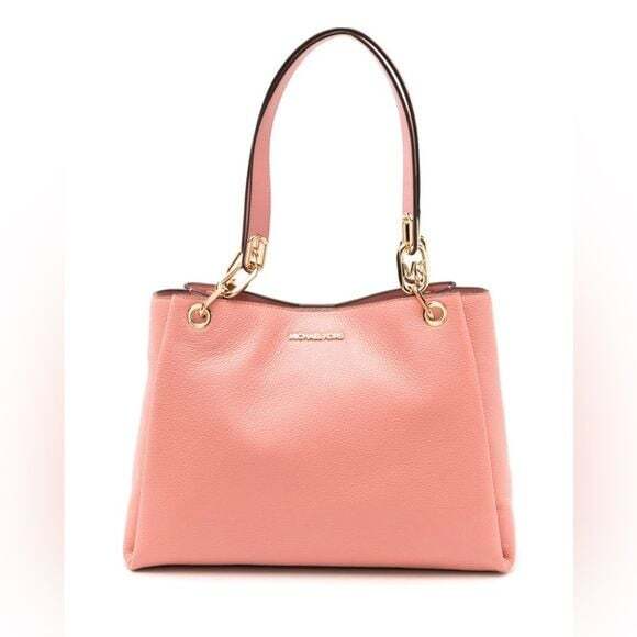 Michael Kors Handbags - Michael Kors- Trisha pink leather purse